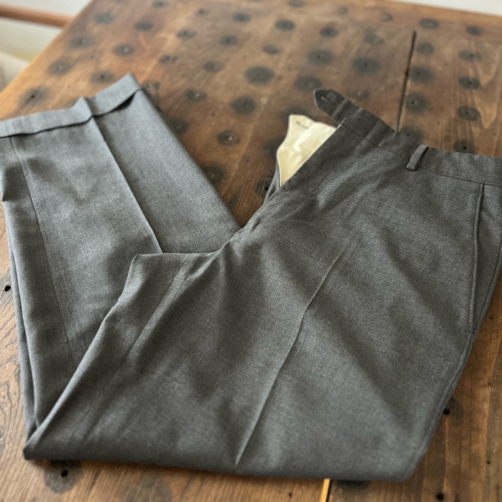 Paul Stuart - Classic Men's Dress Pants in Gray 34x27.5
